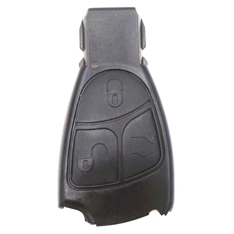 WFMJ 3 кнопки Smart Remote чехол для ключей оболочка Fob Mercedes Benz Class A C E S ML CLK SLK C200 E320 350 CLS
