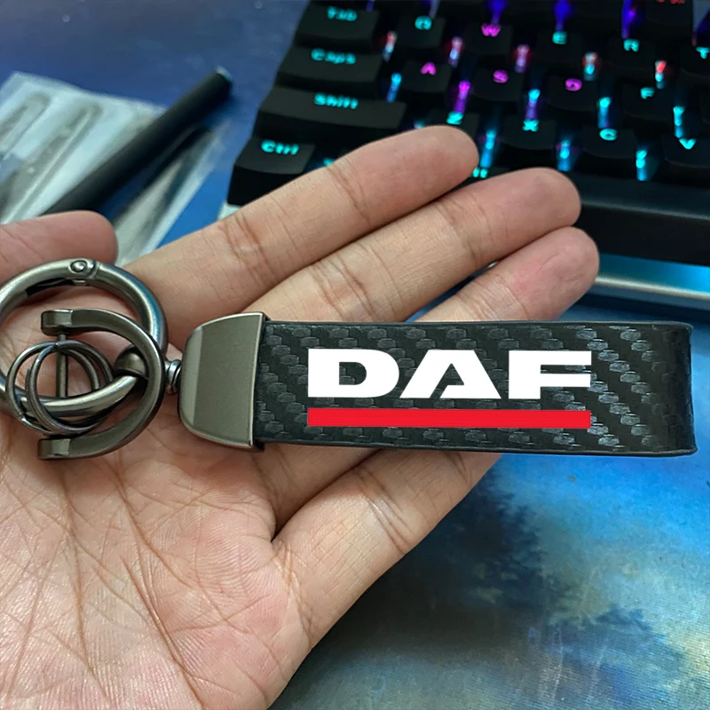 Высококачественный автомобильный брелок для стайлинга автомобиля кожаный