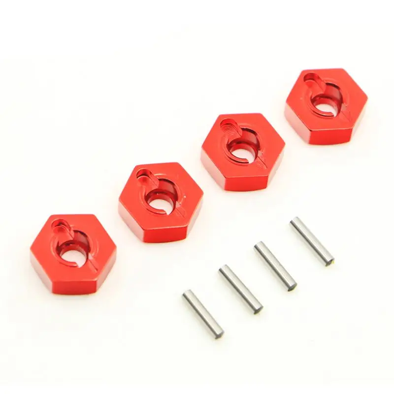 

Aluminum Hexagon Wheel Hex Seat Mount Hub Pins For 1:10 HSP RC