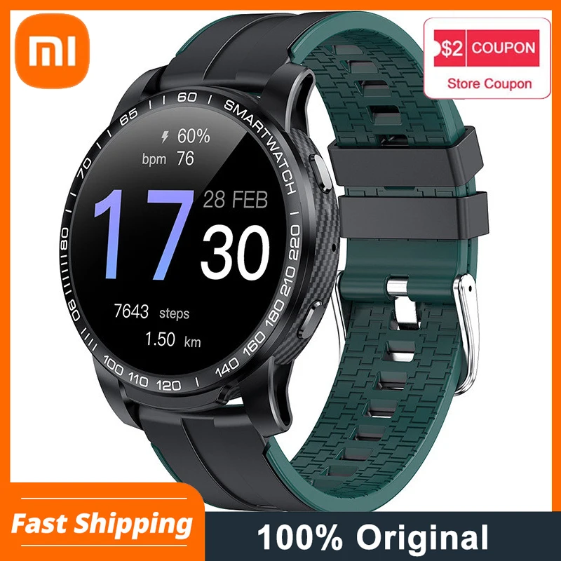 

Xiaomi Bluetooth Call Smart Watch Men Blood Pressure 24 Hours Heart Rate Smartwatch Multi-mode Sports Bracelet For Android IOS