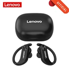 Беспроводные наушники Lenovo TWS Bluetooth 5,0, спортивные наушники IPX5, водонепроницаемая, с низким уровнем задержки, гарнитура с дисплеем батареи