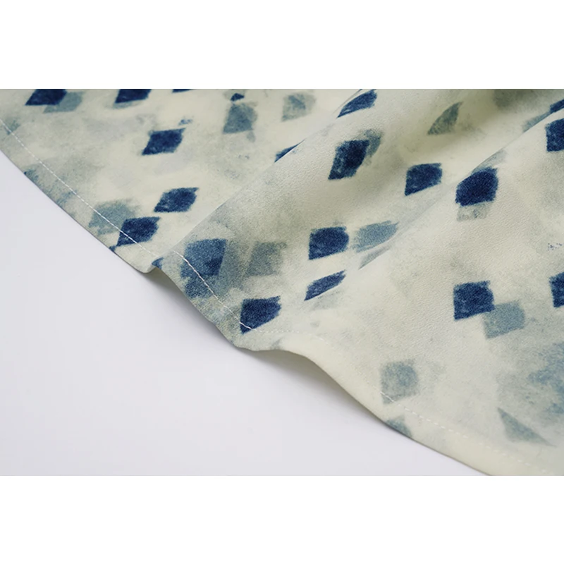 

2021 Summer Boho Style Vintage Elegant Flower Printing Women Long Sleeve Dress V Neck Loose Lady Dress Beach Sundress Ropa Mujer