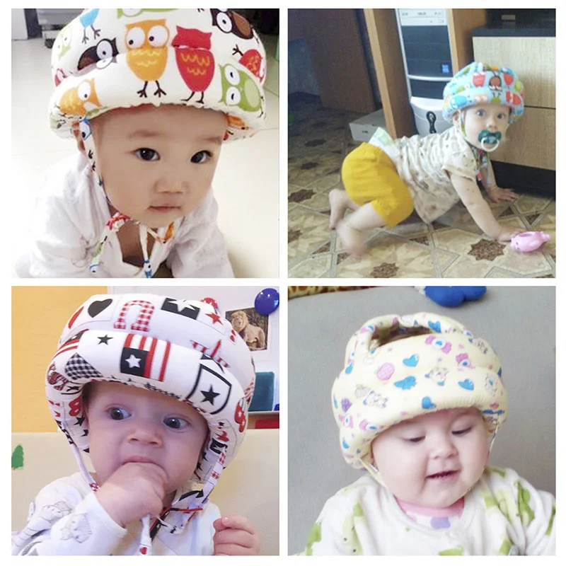 

Adjustable Infant Safety Helmet Protective Anti-shock Foam Baby Toddler Helmets for Crawling Walking Headguard Protector Hat
