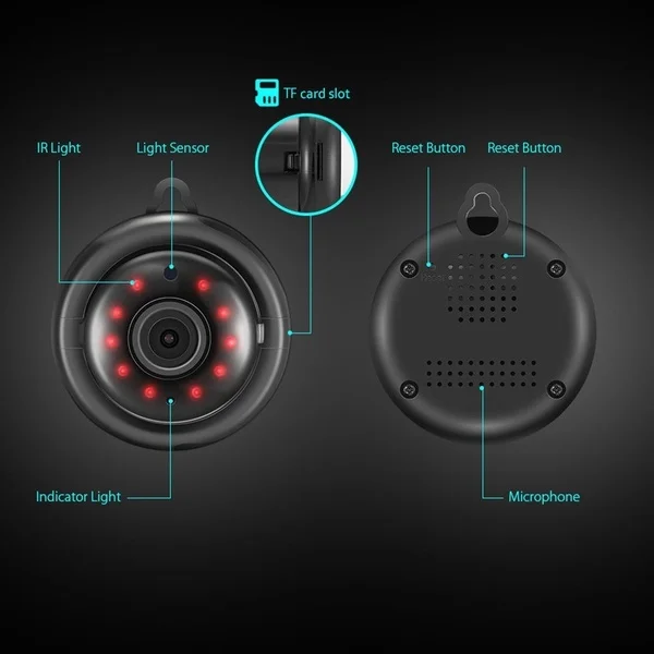 Беспроводная RJ45 Выходная IP WiFi камера 1080P домашняя Камера Безопасности ИК Ночное