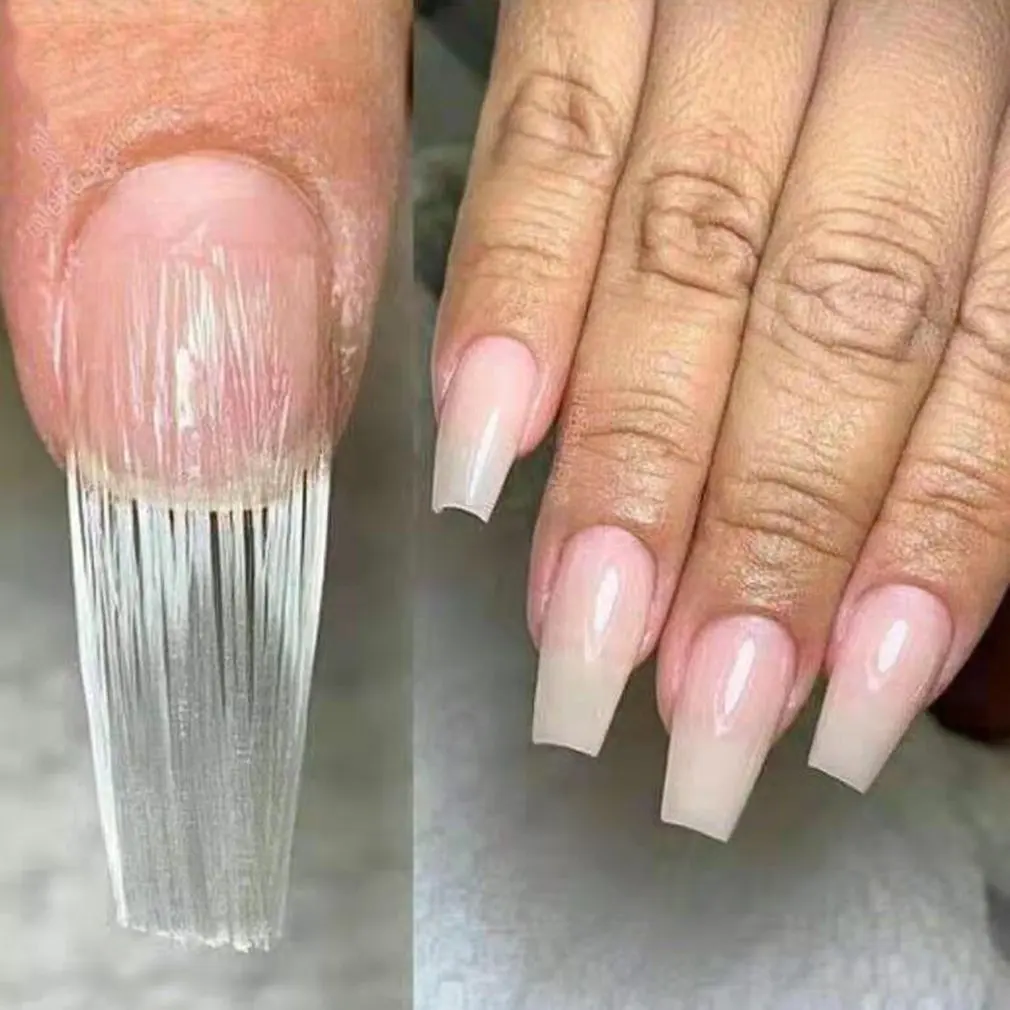 

Durable And Lightweight Fiberglass Tools Set Nail File Scissors Crystal UV Gel Slice Brush Nails Base Top Coat Nail Art