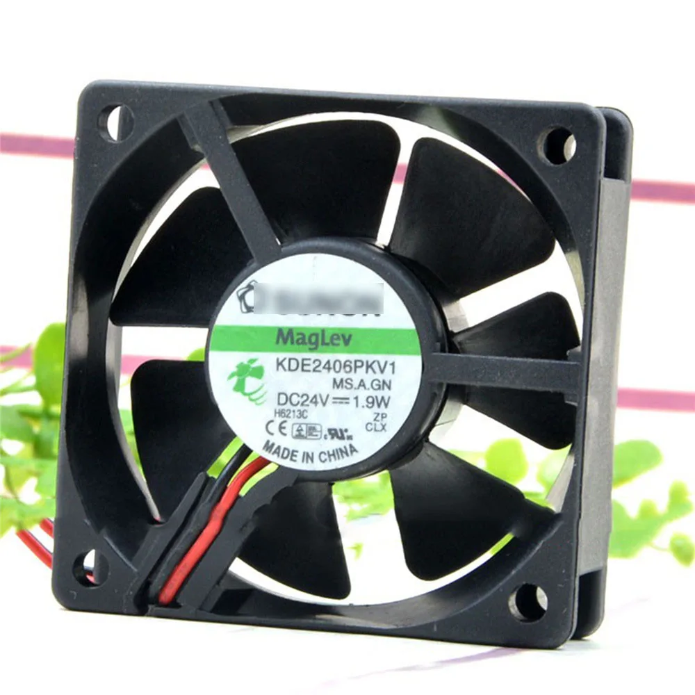 

Replacement KDE2406PKV1.MS.A.GN Inverter Cooling Fan for SUNON 6020 24V 1.9W 6CM 2pin Inverter Cooler Fan Repair Kit 60x60x25mm