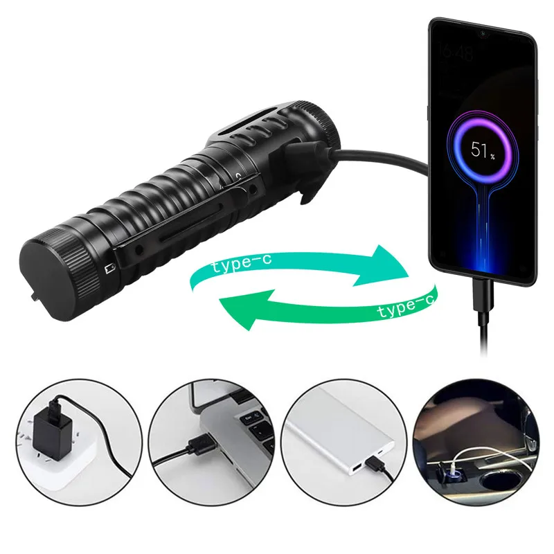 Wurkkos HD20 Headlamp Rechargeable 21700 Headlight 2000lm Dual LED LH351D XPL USB Reverse Charge Magnetic Tail Work Camp Light | Лампы и