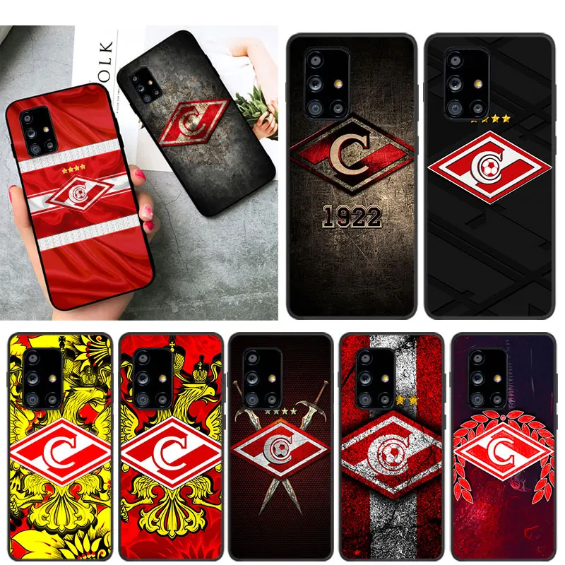 

Football Spartak Moscow For Samsung A02S A11 A12 A21 A21S A31 A32 A41 A42 A51 A52 A71 A72 A81 A91 UW Black Phone Case