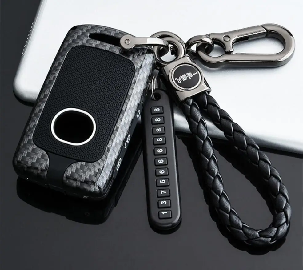 Автомобильный чехол для ключей из оцинкованного сплава и силикона Mazda 3 Alexa CX4 CX5 CX8