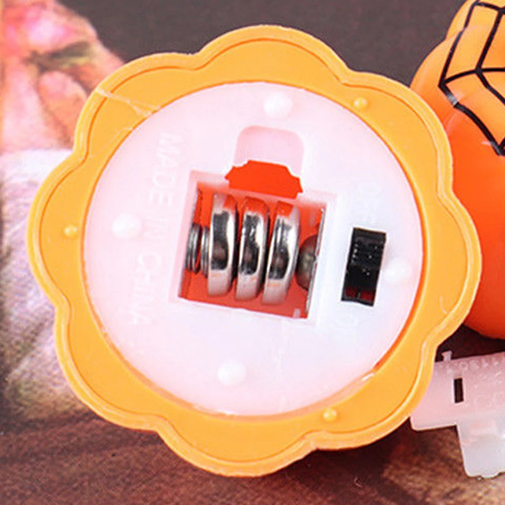 Pumpkin Halloween LED Candles Light Tealight Lamp Battery Home Best Gift Creative Flameless Flickering Electronic | Освещение
