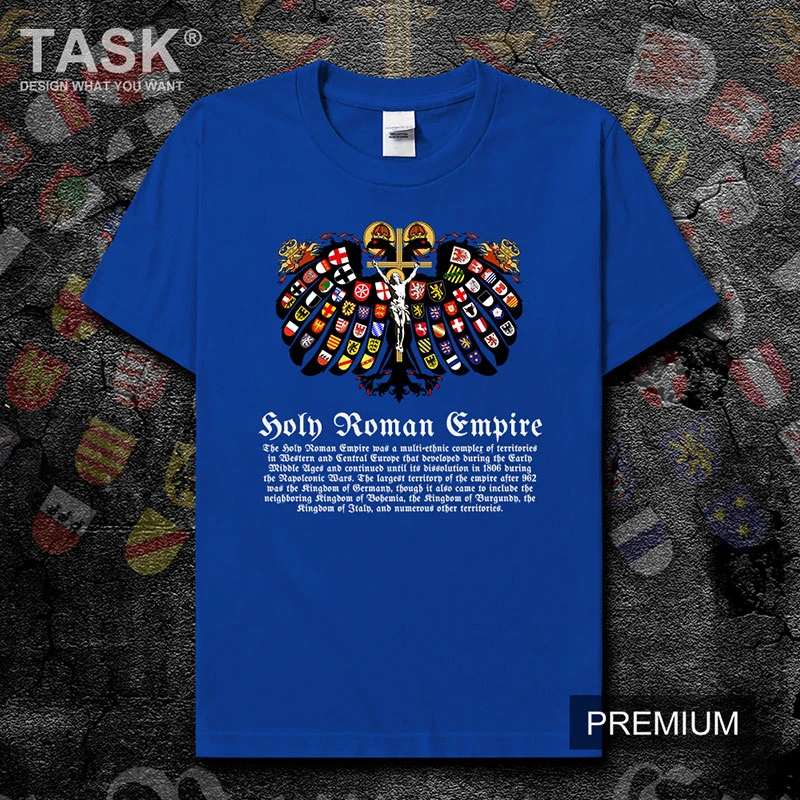 Holy Roman Empire of The German Nation T-Shirt Cotton O-Neck Short Sleeve Men's T Shirt New Size S-3XL | Мужская одежда