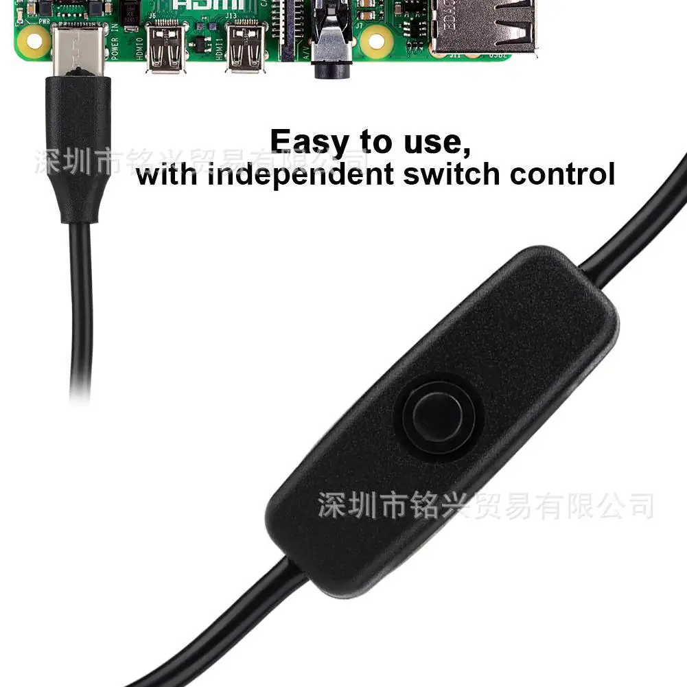 5V3A адаптер питания с переключателем для Raspberry Pi 4 Type-C USB зарядки | Электроника