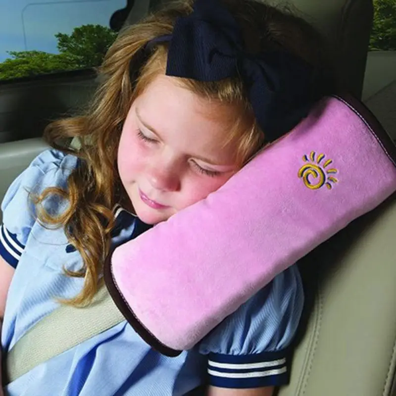 Детская Автомобильная подушка для безопасности автомобиля ремень Наплечная