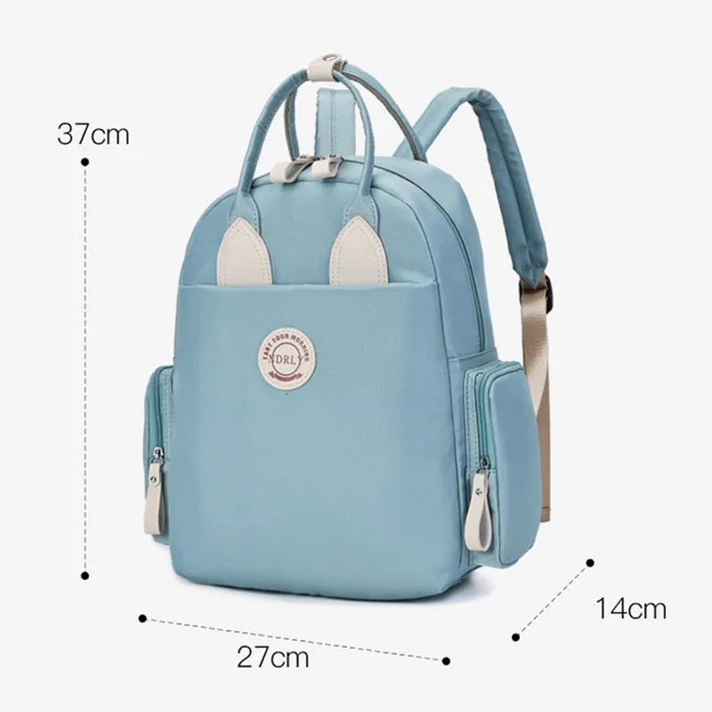 

Nappy Backpack Bag Mummy Large Capacity Stroller Bag Mom Baby Multi Function Waterproof Outdoor Travel Diaper Bed Diaper Bags
