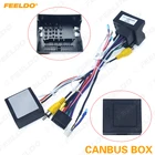 Автомобильный медиаплеер FEELDO Android, навигатор, радио, кабель CANBUS BOX для Volkswagen Golf 56PoloPassatJettaTiguanTouranSkoda