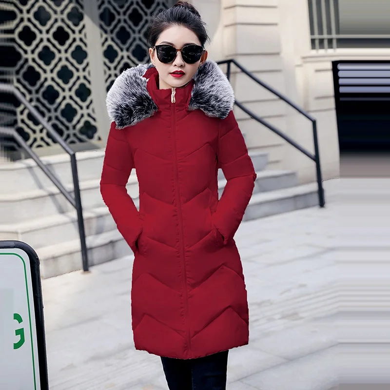 Зимняя женская куртка большого размера 6XL зимнее женское пальто с капюшоном