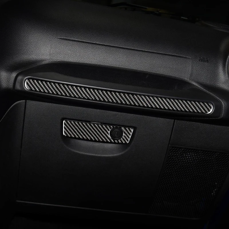 Наклейки на дверную ручку автомобиля из углеродного волокна для Jeep Wrangler JK 2011 17