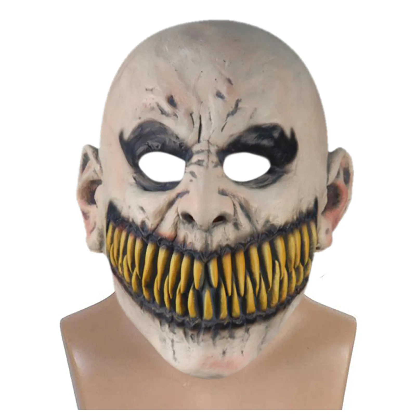 

Halloween Scary Full Head Mask Novelty Latex Horror Masks Halloween Clown Face Cover Devil Halloween Scary Mask Decoration