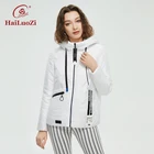 HaiLuoZi 2021 весна осень Женское пальто модная повседневная куртка женская короткая парка с капюшоном высококачественные женские куртки верхняя одежда 39