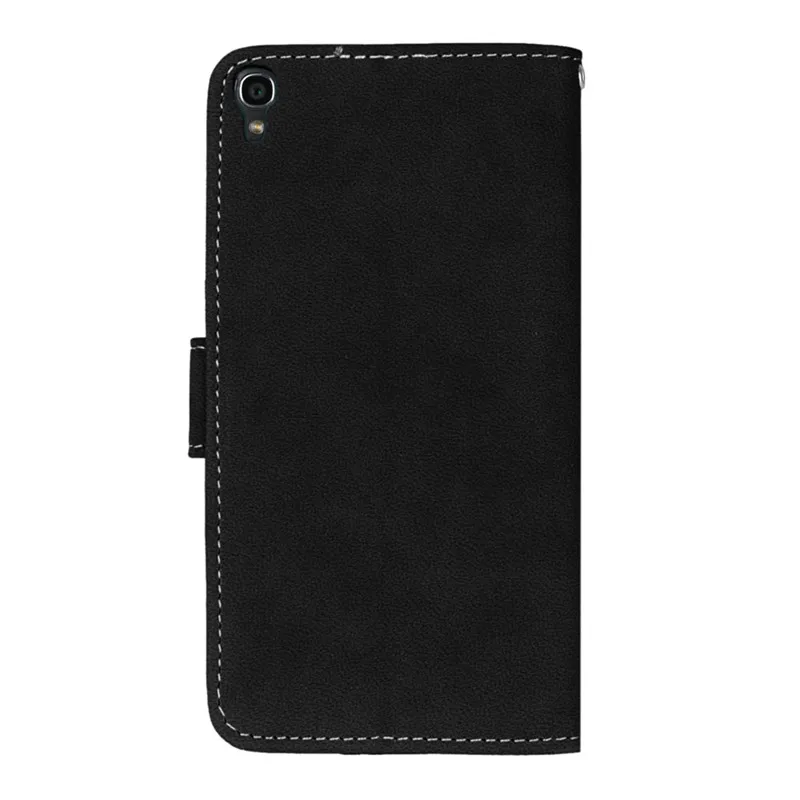 Кожаный чехол для Alcatel One Touch Idol 3 5 дюймов откидная крышка чехол-кошелек OneTouch 6045 6045Y