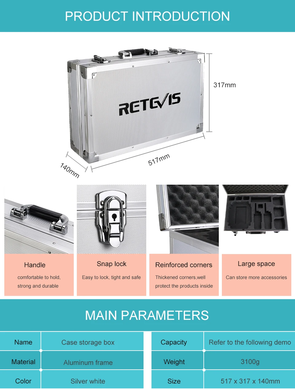 10 км коммуникационное решение RETEVIS RT97 Вт ретранслятор + 5 шт. водонепроницаемый