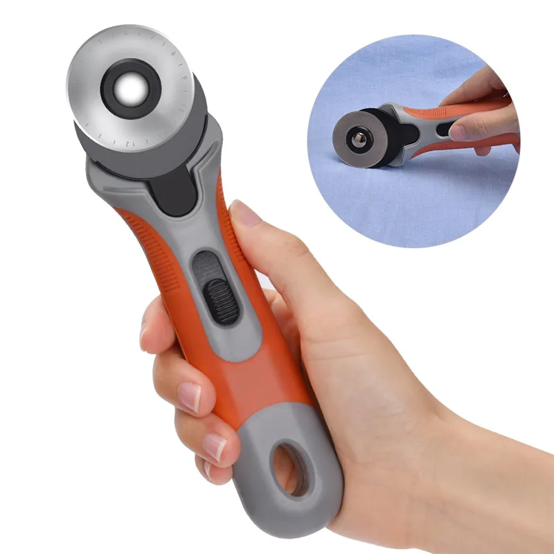

45MM Patchwork Roller Round Knife High Speed Steel Blade Cutting Leather Patchwork Hob sewing supplies craft scissors