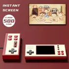 Игровая консоль Gameboy в стиле ретро, портативная карманная портативная игровая мини-приставка, подарок для детей, Ностальгический плеер с 500 играми