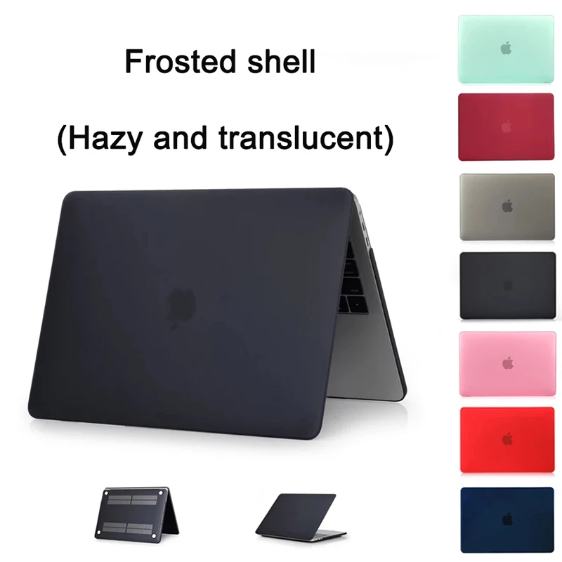 

New Matte Case For APPle MacBook Air Pro Retina 11 12 13 15 16 inch ,Case for A1706 A2159 A2179 Pro13 A2251 A2289