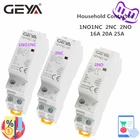 Бытовой модульный контактор GEYA Din-рейки, 2P 16A 20A 25A 2NC 2NO 1NO1NC 5060 Гц, автоматический контактор переменного тока
