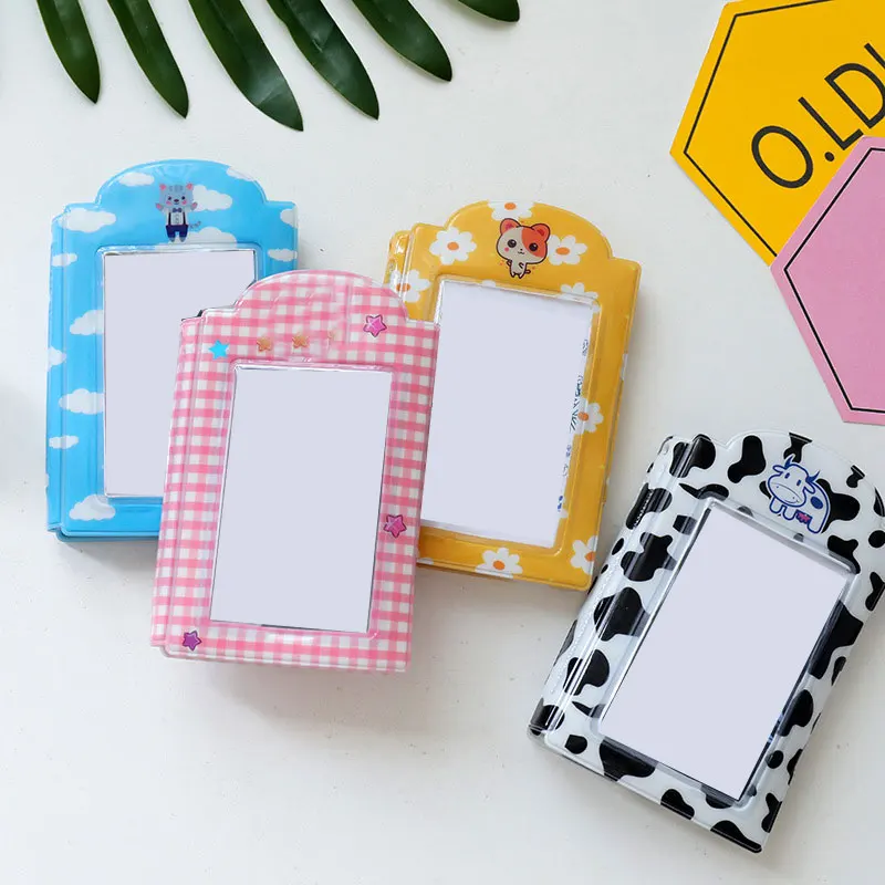 

Photo Album 3 Inch Photo Album Storage Album Polychromatic PP Album Convenient Cartoon Photo Album Durable Storage Album