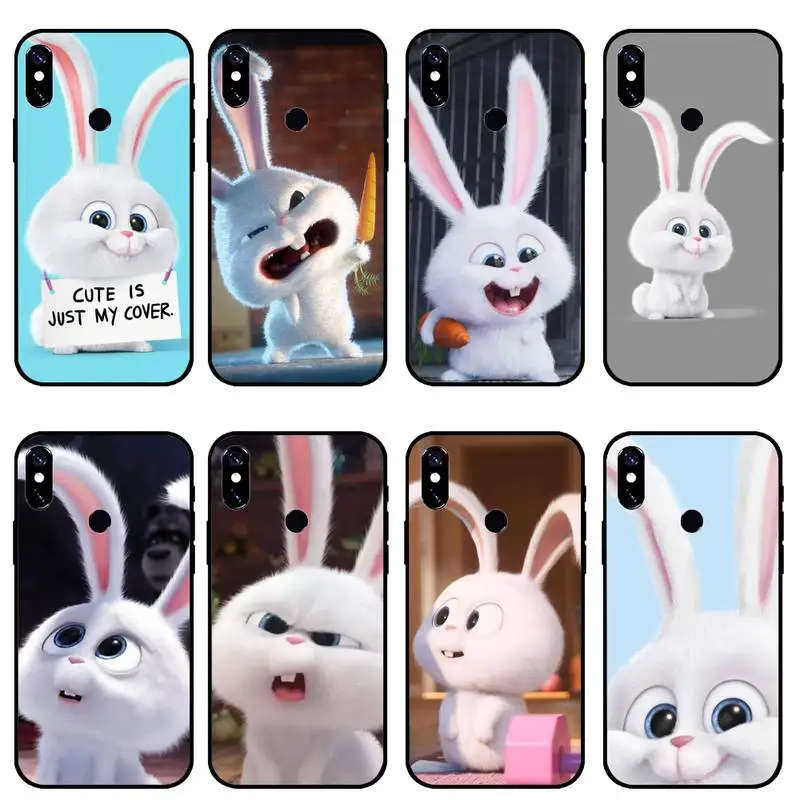 

Pet secret rabbit bunny Phone Case For Xiaomi Redmi note 7 8 9 pro 8T 9A 9S Mi Note 10 Lite pro