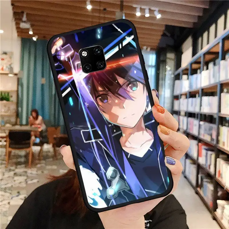 Чехол для телефона с аниме Мой король Sword Art Online Huawei Mate 9 10 20 Pro lite 20x nova 3e P10 plus P20 Honor10 |