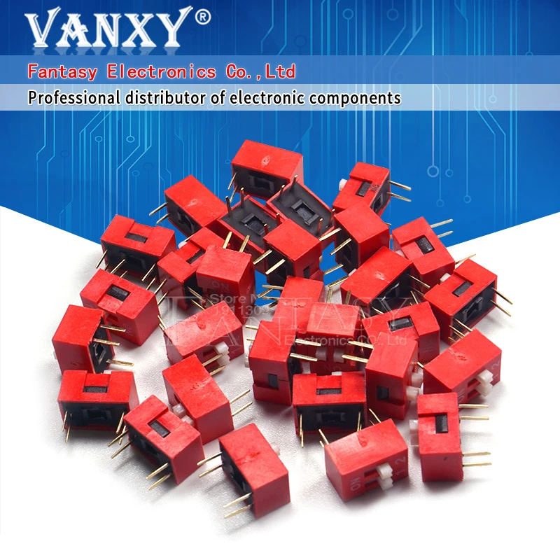 10 шт. модуль переключателя слайда 2 54 мм|Интегральные схемы| |