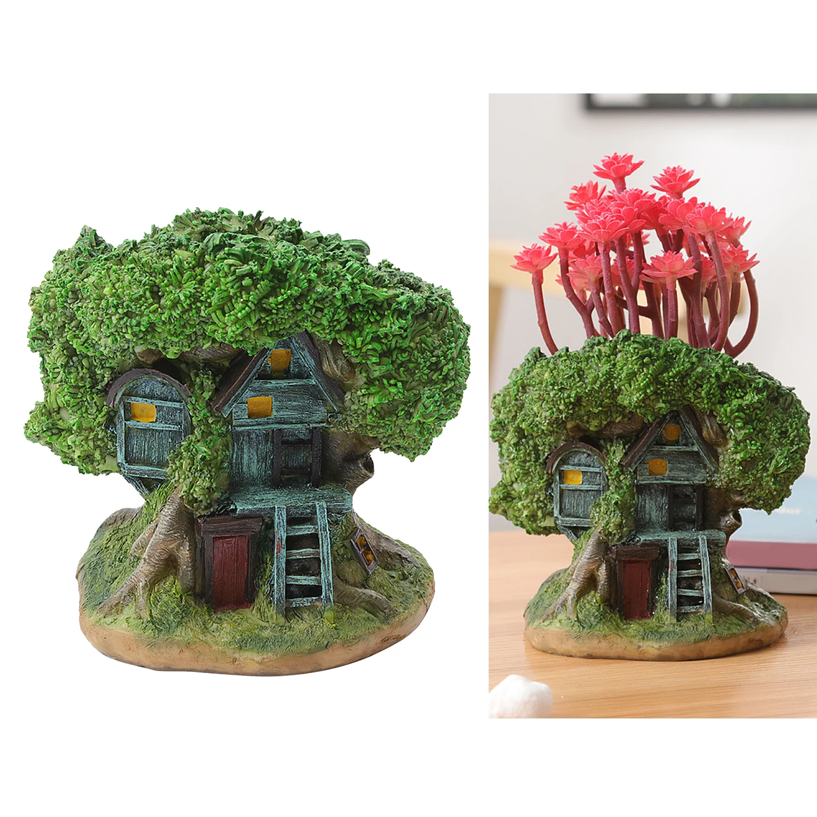 

Прекрасный лес дома растения горшок для суккулентов контейнер бонсай горшок для растений, Настенный декор