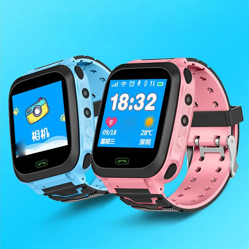 Детские Смарт-часы CARPRIE с GPS 1 44 дюйма анти-потеря для детей девочек мальчиков