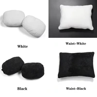 turn fur neck pillow cushion for tesla model 3 y s x car seat headrest neck headrest 1pc