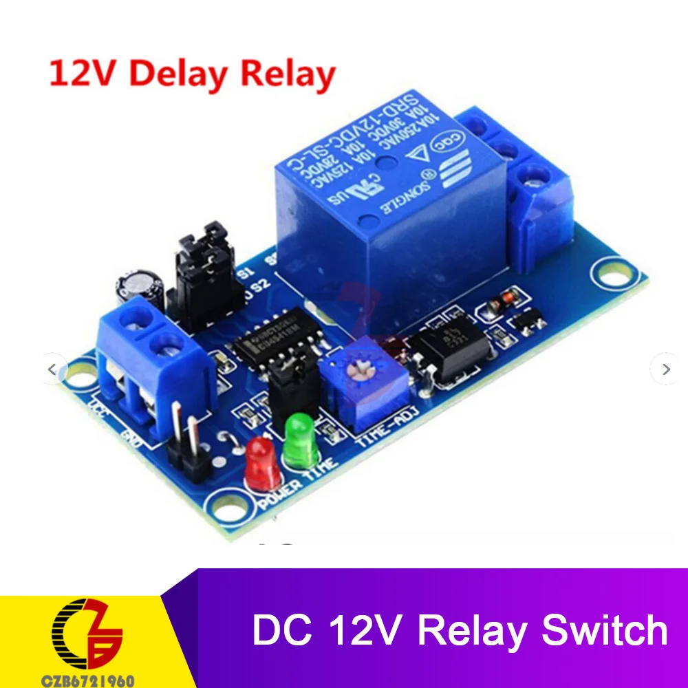 

Реле времени Diymore Delay Relay Module 12В