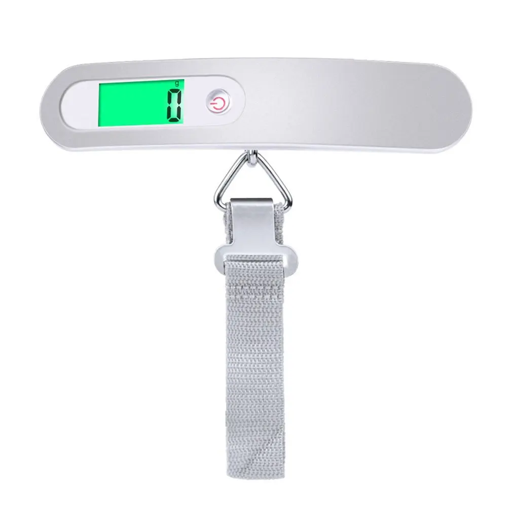 Портативный 50кг электронные весы для багажа путешествий высокоточные с грамм