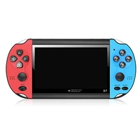 handheld game console nostalgic classic gaming device 4 3 inch 8gb built in 3000 game console x7 mini handheld game console hot