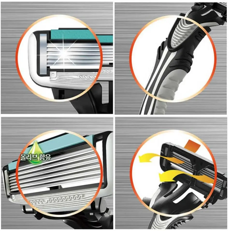 10/5/2/1 шт. мужские бритвенные лезвия кассеты для бритья ручная бритва DORCO Pace