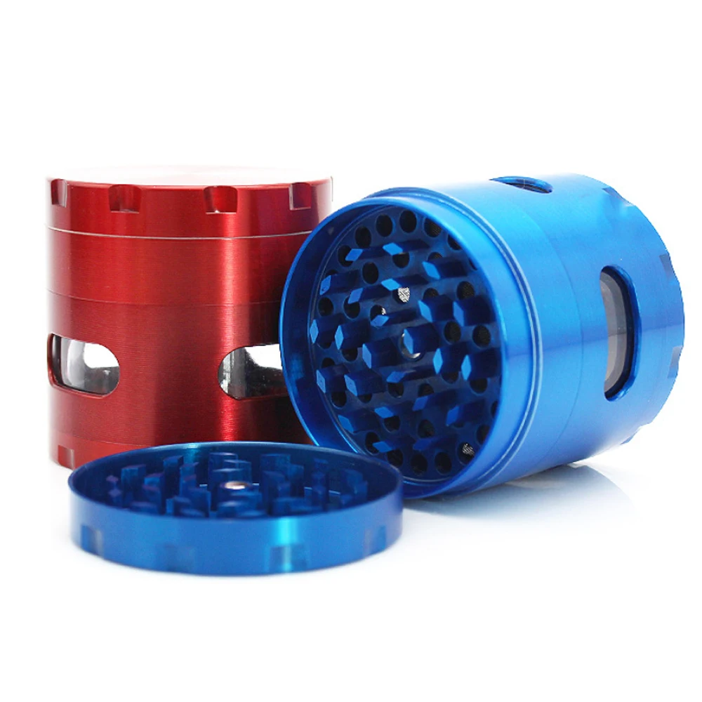 1 шт. Диаметр 55 мм Точильщик 4 секционный измельчитель для специй с табак