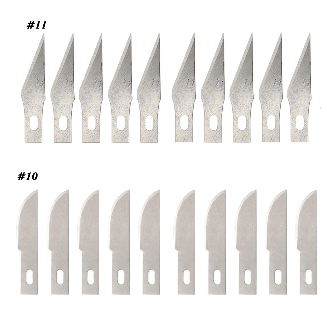 Ручной инструмент 10 шт./партия лезвия 11 #/10 # для резьбы по дереву инструменты