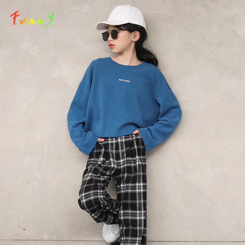 

Весна 2022 г. Толстовка большого размера для детей, толстовки с длинными рукавами для девочек, хлопковая однотонная детская одежда, повседнев...