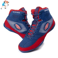 professional mens wrestling shoes comfortable breathable boxing shoes indoor training shoes outdoor high top sports shoes men
