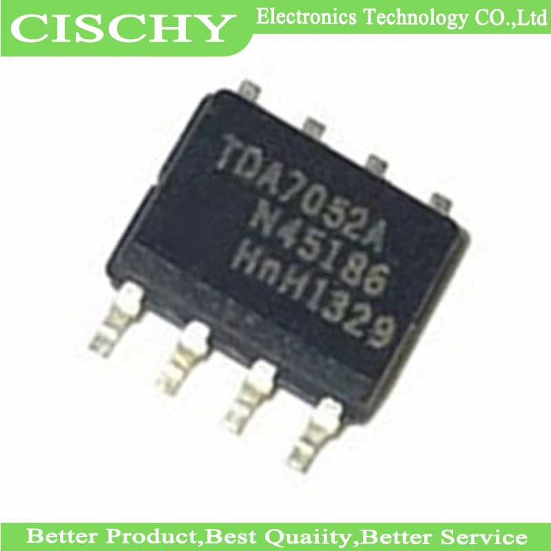 10pcs/lot DA7052A TDA7052A TDA7052 TDA7052AT/N2 SOP-8 In Stock | Электронные компоненты и принадлежности