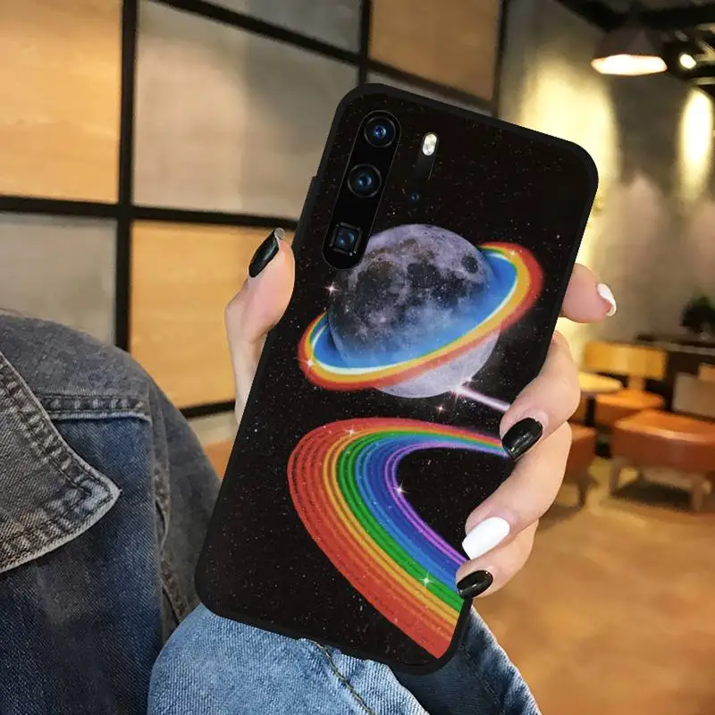 

Cartoon space planet Phone Case For Huawei Mate 9 10 20 Pro lite 20x nova 3e P10 plus P20 Pro Honor10 lite