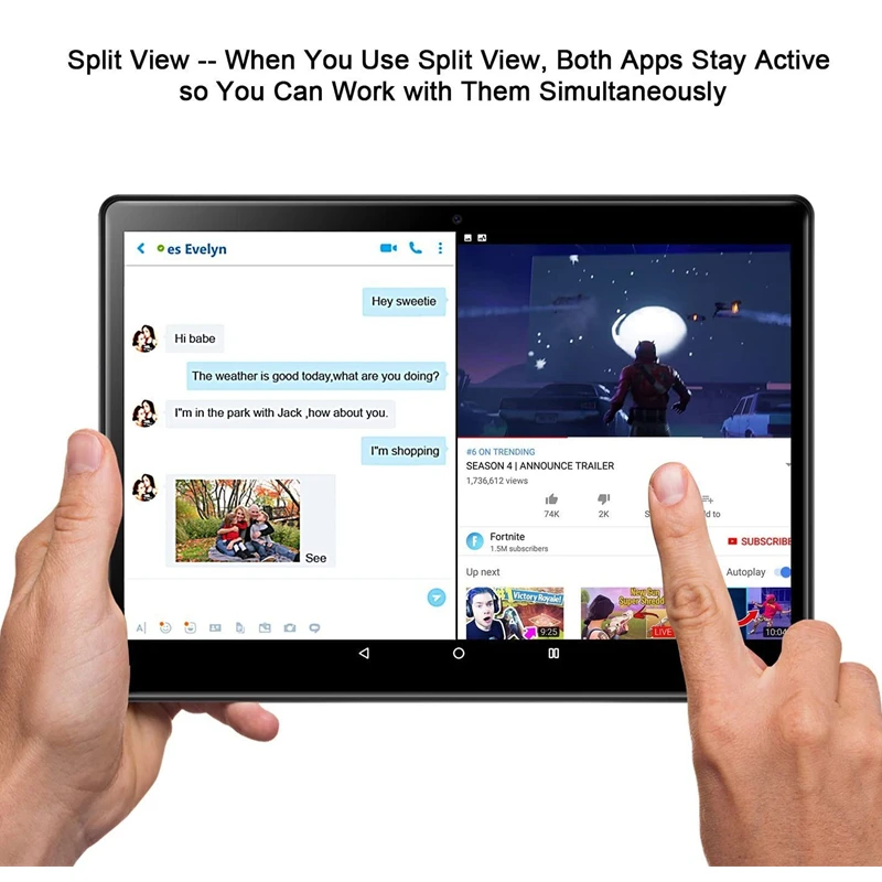 Hi9 4G LTE Tablet PC Dual micro SIM 10.1 inch Helio X20 (MT6797) Android 8.0 OTG 4GB+64GB Bluetooth WIFI Dual camera