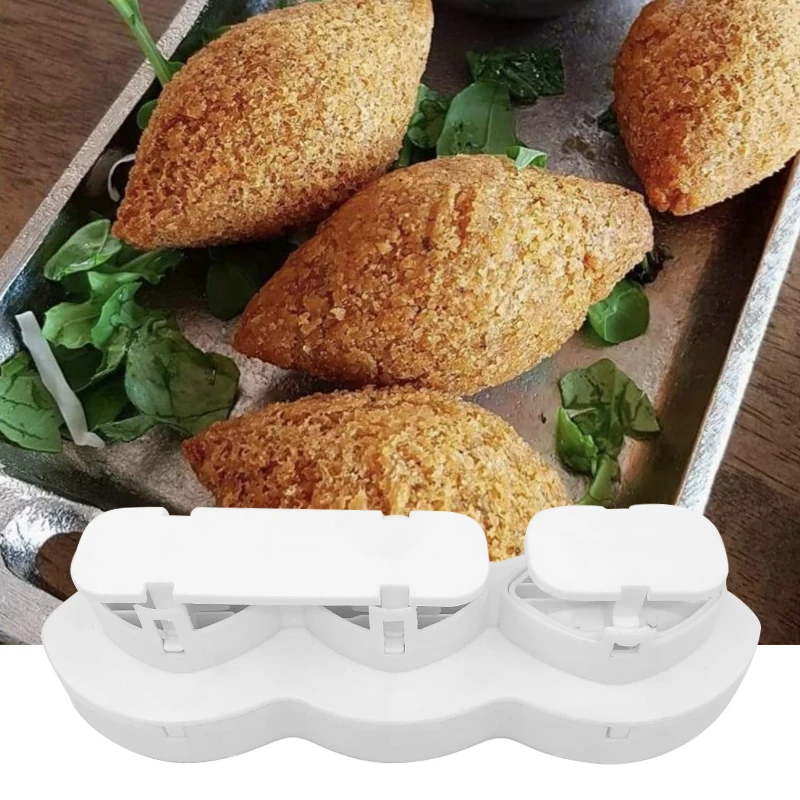 

Manual Meatball Maker Kibbeh Express Plus Rolls Meatloaf Mold Minced Meat Processor DIY Cake Desserts for Home Kitchen Tools