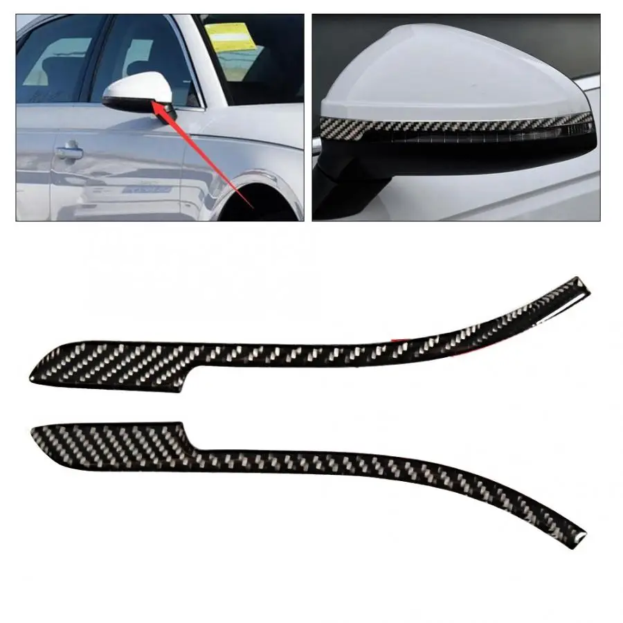 Накладка на зеркало заднего вида из углеродного волокна для защиты от