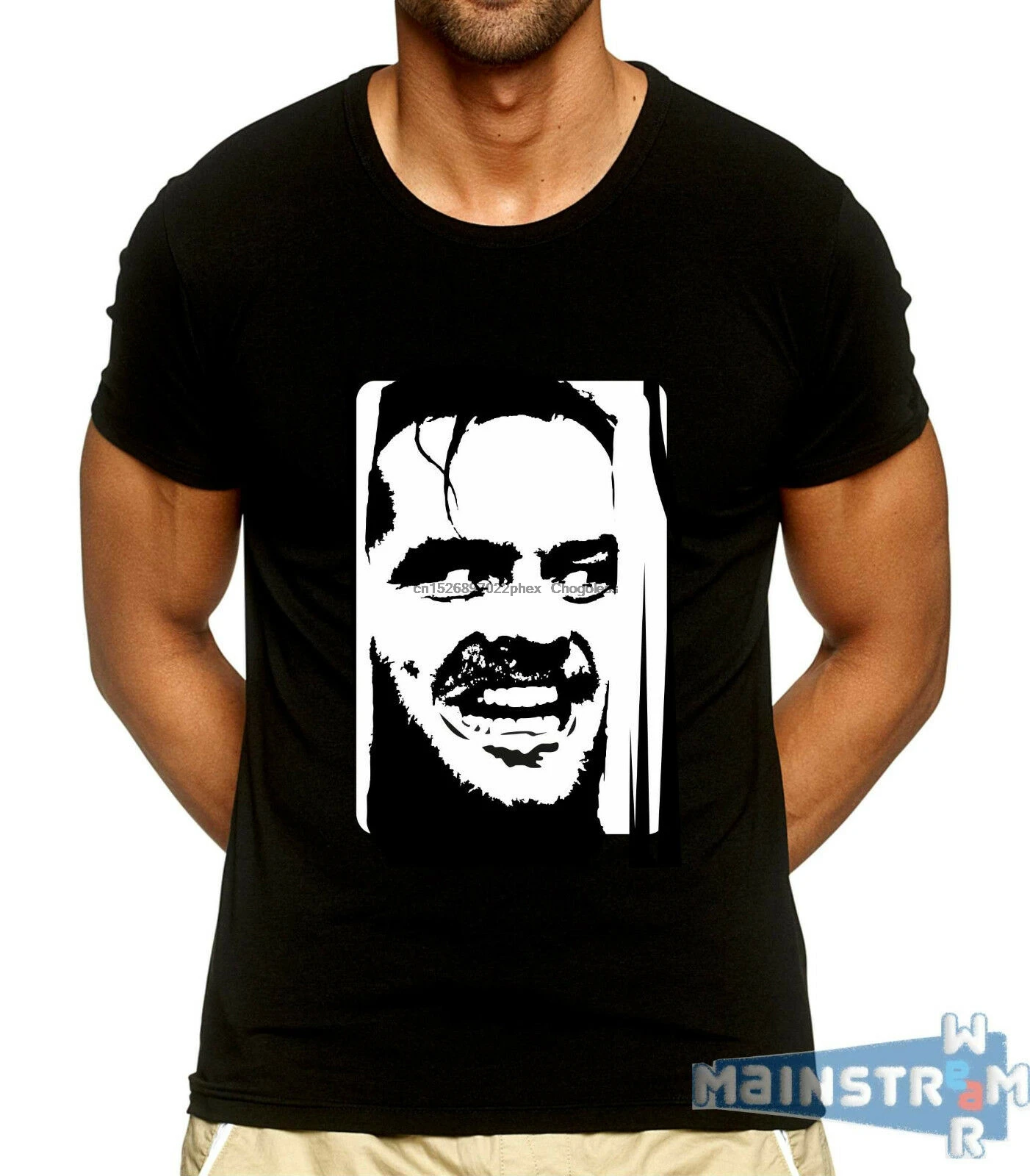 Футболка блестящая Джек Николсон | Мужская одежда